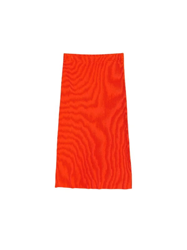 Skirt Mini & Short By Vince In Orange, Size: Sp