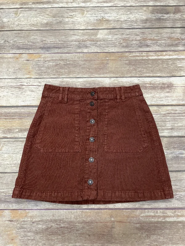 Skirt Mini & Short By American Eagle In Brown, Size: 2