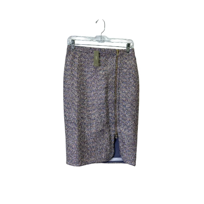 Skirt Midi By J. Crew In Purple, Size:2