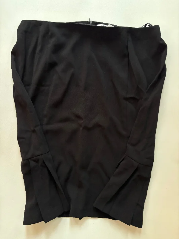 Skirt Midi By Cato In Black, Size: 20