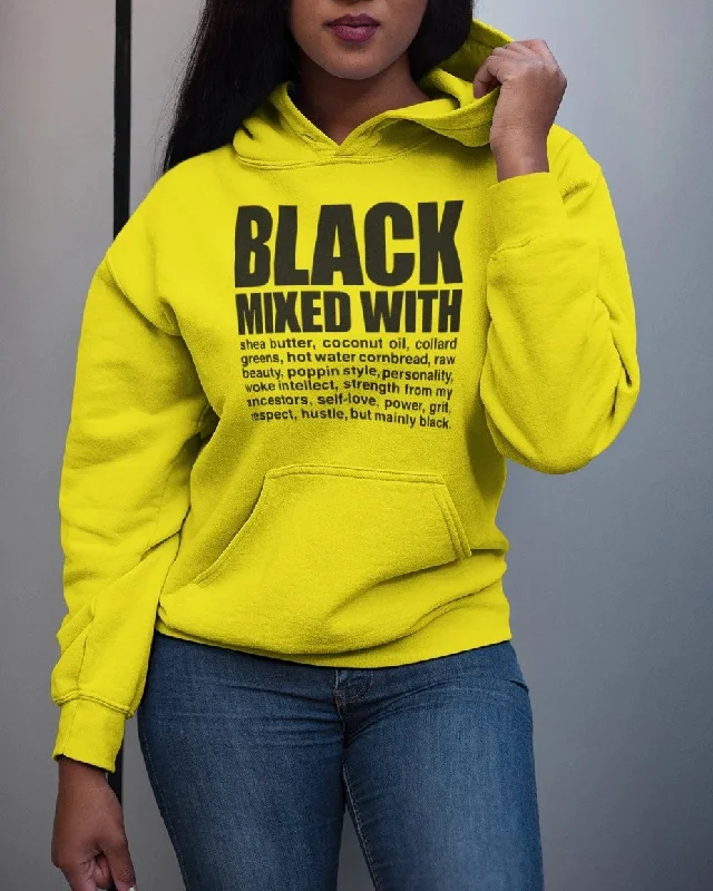 Black Mixed With Black Culture Hoodie