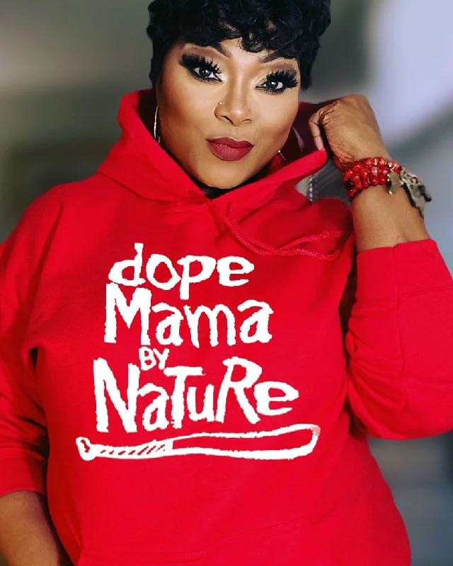 Dope Mama By Nature Long Sleeves Hoodie