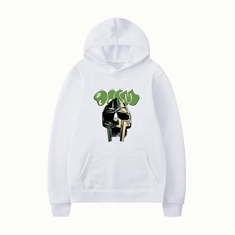 MF Doom Cartoon Hoodie Sweatshirt Damen Pullover Men And Women