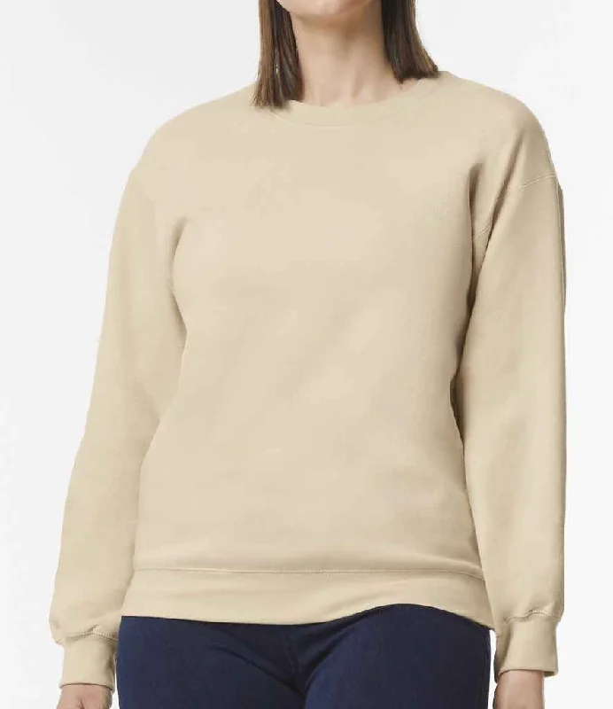 Gildan SoftStyle® Midweight Crew Neck Sweatshirt | Sand