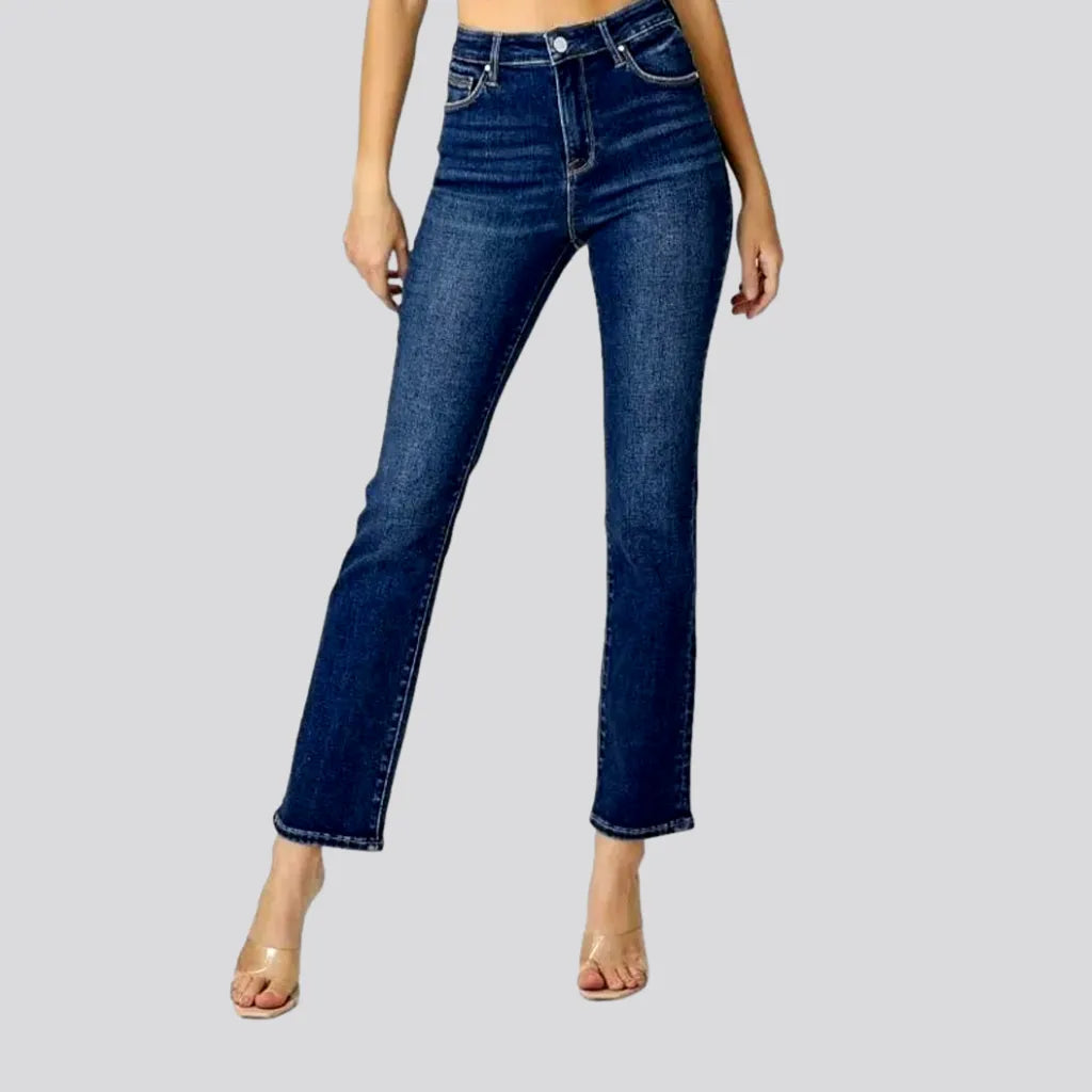 Classic women's cigarette jeans