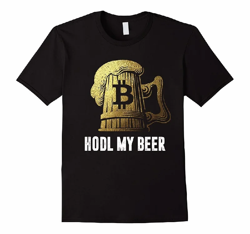 HODL My Beer Bitcoin T-shirt