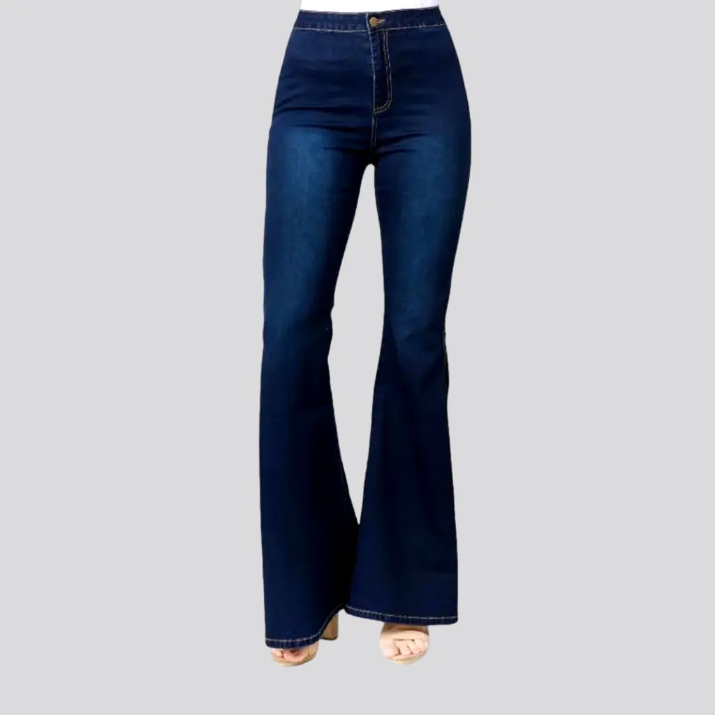 Stylish bootcut jeans for women