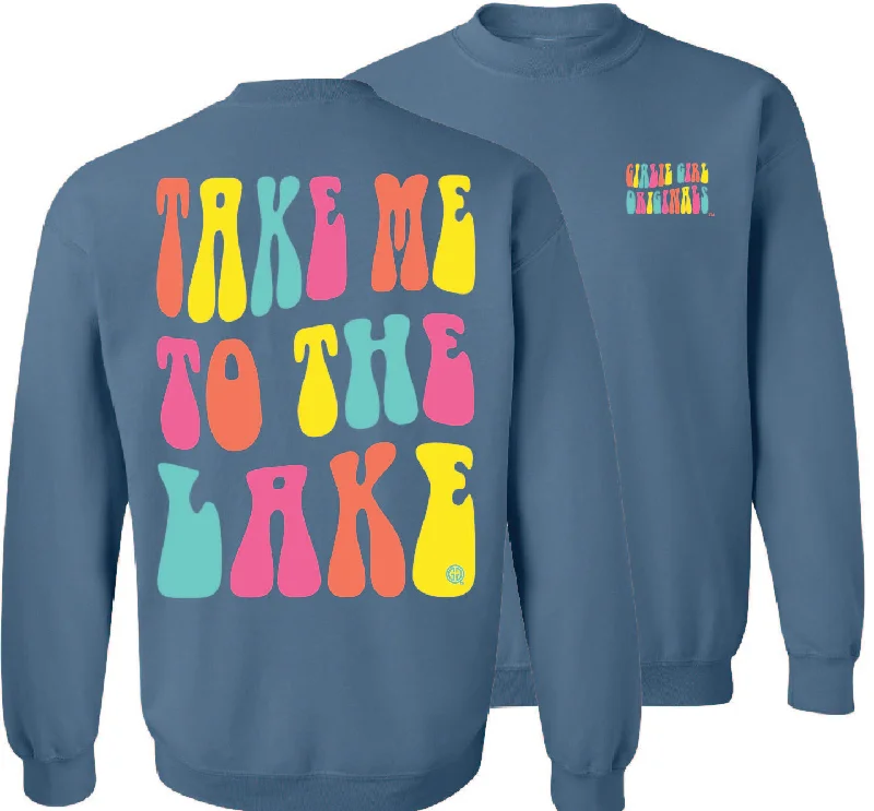 2583 To the Lake Sweatshirt LS-Indigo