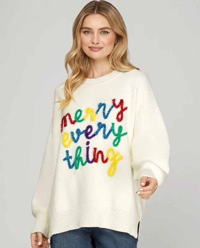 Merry Everything Sweater