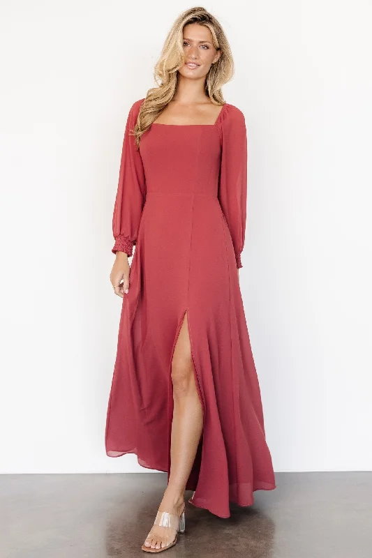 Giselle Maxi Dress | Terracotta