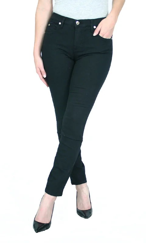 TrueSlim™ Black Jeans