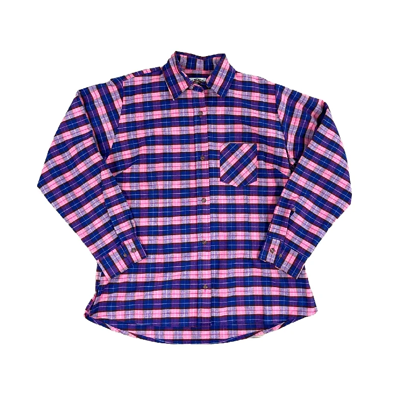 Women's Flannel Button Shirt