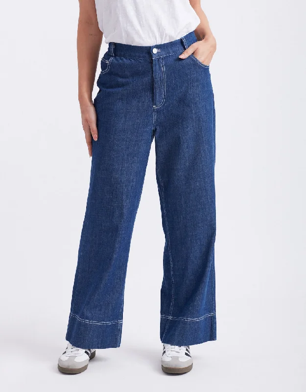 Logan Denim Pants - Indigo Denim