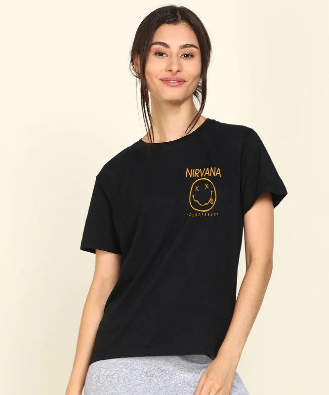 Womens  Regular Fit Printed Tshirt