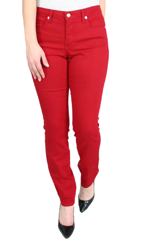 TrueSlim™ Red Jeans