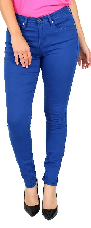 TrueSlim™ Royal Satin Twill Skinny Jeggings