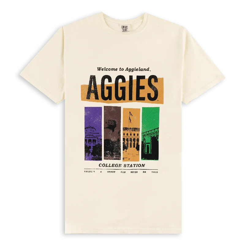 Aggies Landmarks T-Shirt