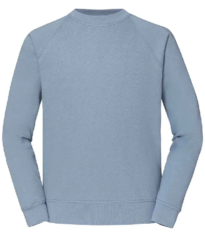 Fruit of the Loom Classic Raglan Sweatshirt | Mineral Blue