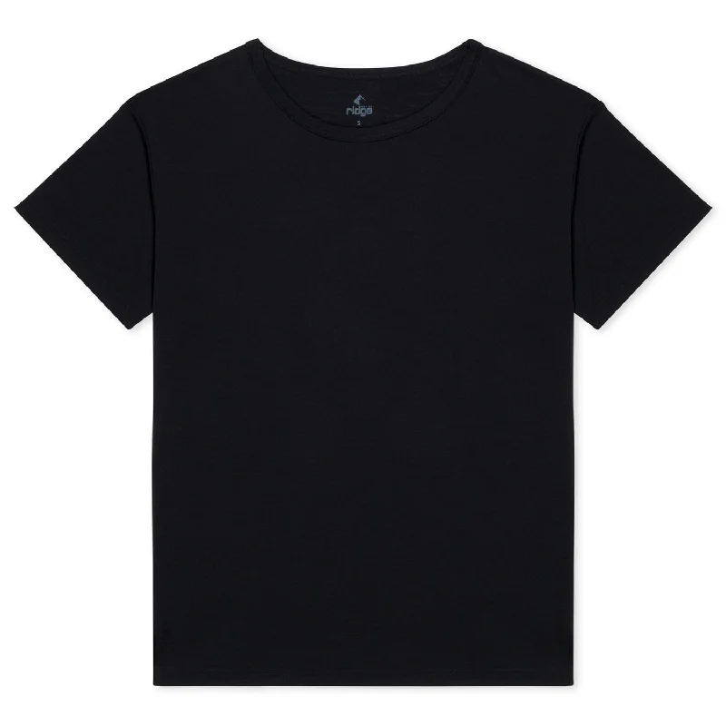 Women's Natural Merino Tencel Relaxed Tee