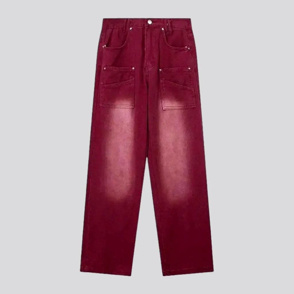 Bordo women's baggy jeans