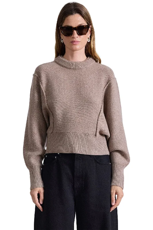 Apiece Apart Alina Dolman Sweater in Walnut