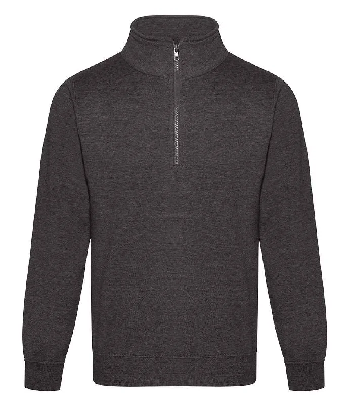 Pro RTX Pro 1/4 Neck Zip Sweatshirt | Charcoal