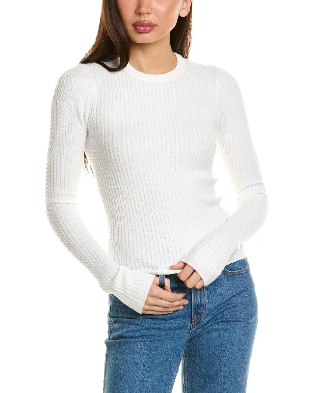 WeWoreWhat Cable Knit Shirt