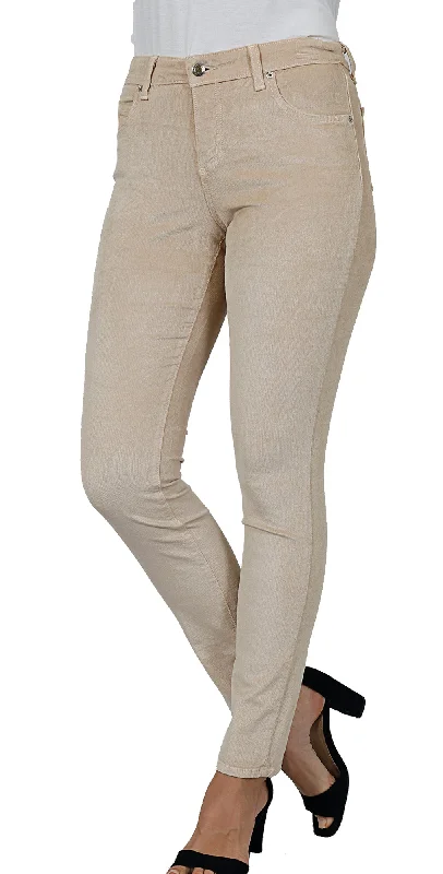 TrueSlim Beige Corduroy Jeggings