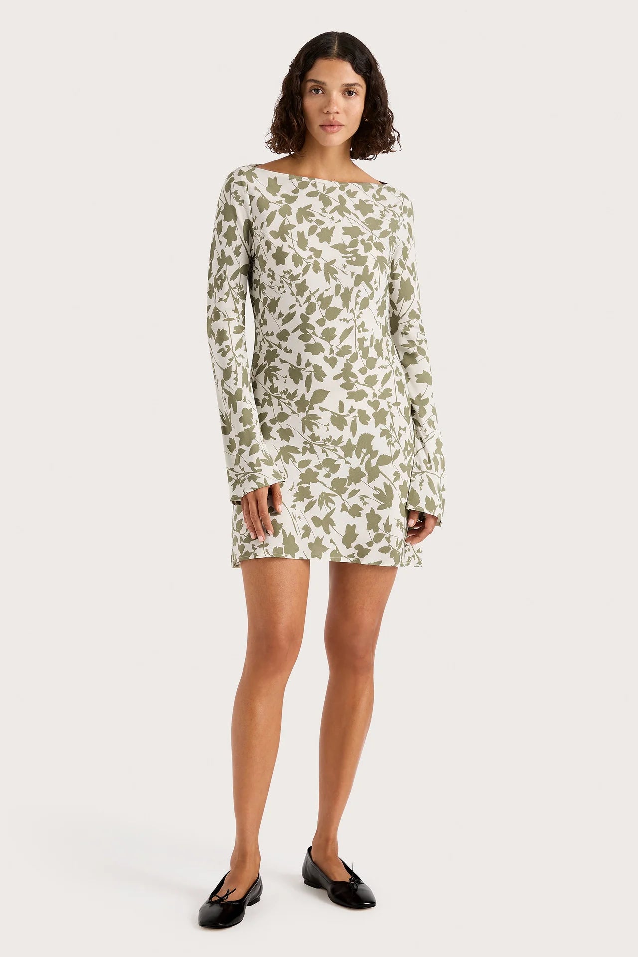 Lilou Mini Dress - Poplar Sage