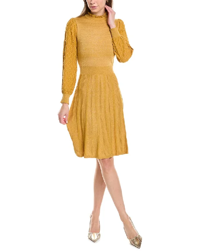 Nanette Nanette Lepore Mock Sweaterdress