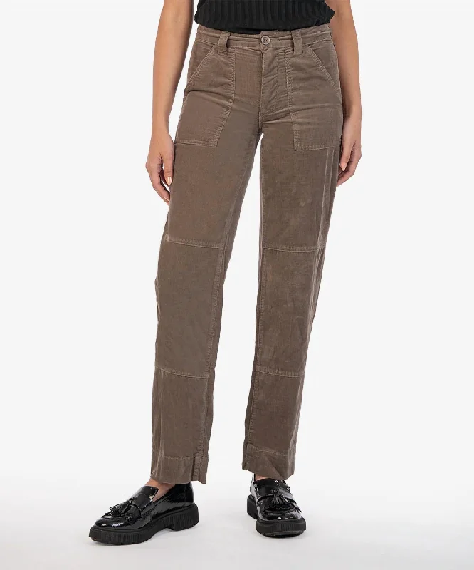 Women's Elizabeth Corduroy Pant In Almond