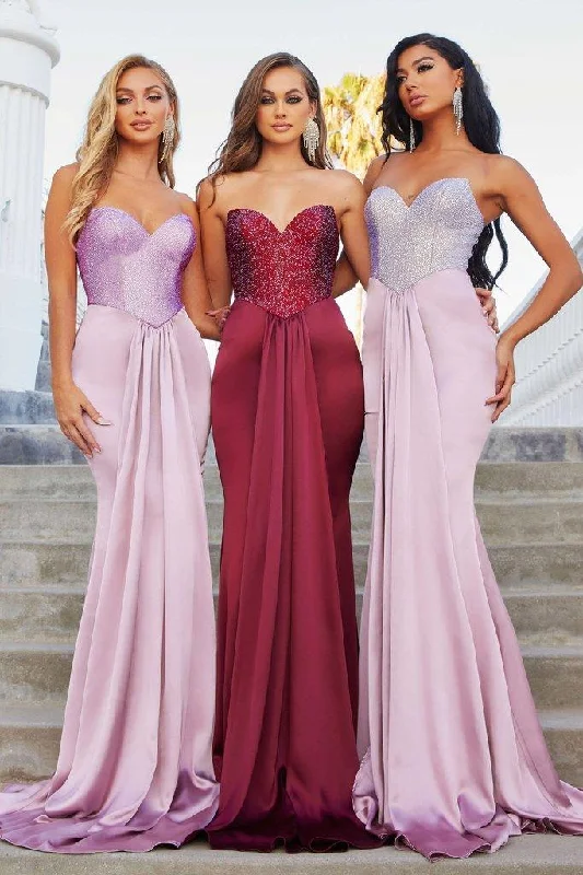 Portia And Scarlett 22230 Strapless Long Gown